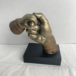 JOHN CUTRONE Sculpture Daddy’s Baby Disembodied Holding Hands Sculpture